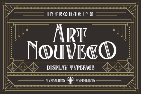 Art Nouveco: Where Art Nouveau Grace Meets Art Deco Edge