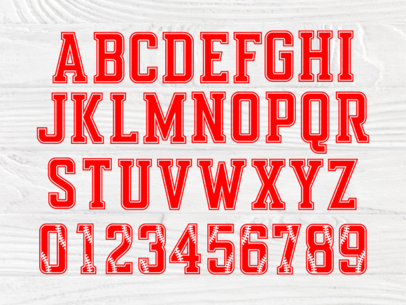 Baseball Font Cut Files: A Creative Asset for Designers