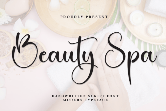 Beauty Spa: A Handwritten Font for Elegant Design