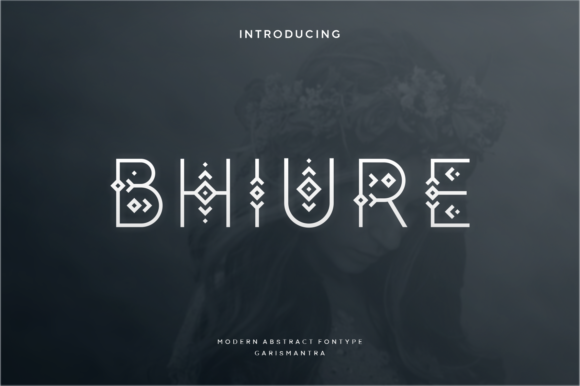 Bhiure: The Linear Font for Modern Minimalist Designs