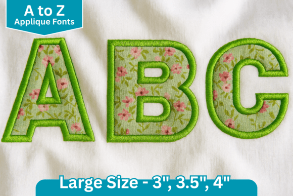 Bold Applique Block Embroidery Font: A Complete Guide