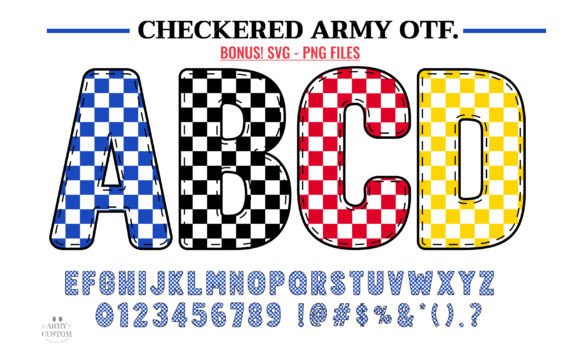 Checkered Army: Bold Patterns for Unforgettable Design