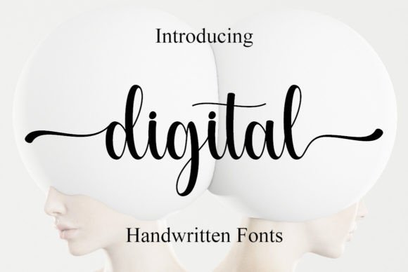 Digital: A Creative Font for Expressive Design