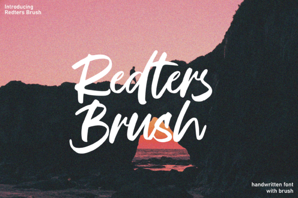 Redters Brush: A Handwritten Typeface with Real Character