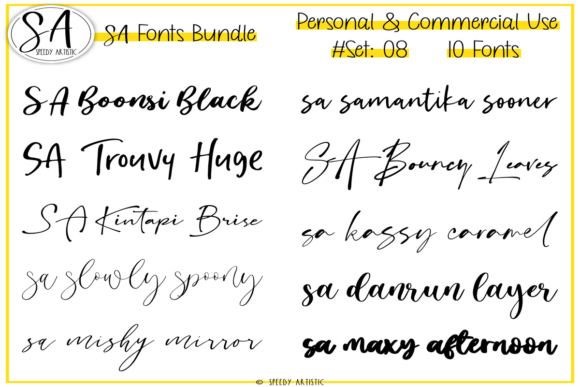 Script and Handwritten Bundle 8: Your Toolkit for Authentic Creation