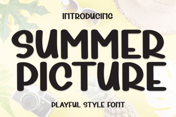 Summer Picture: A Handwritten Font for Timeless Branding