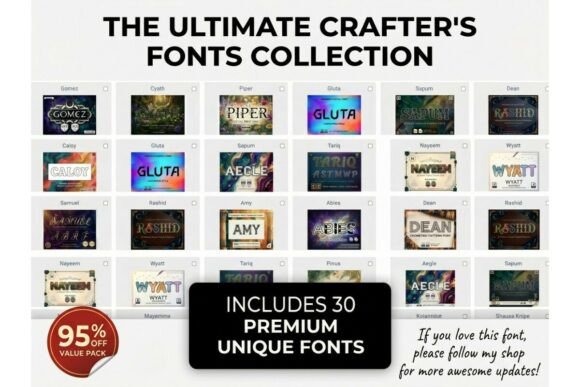 Ultimate Mega Font Bundle: A Creative Toolkit for Designers
