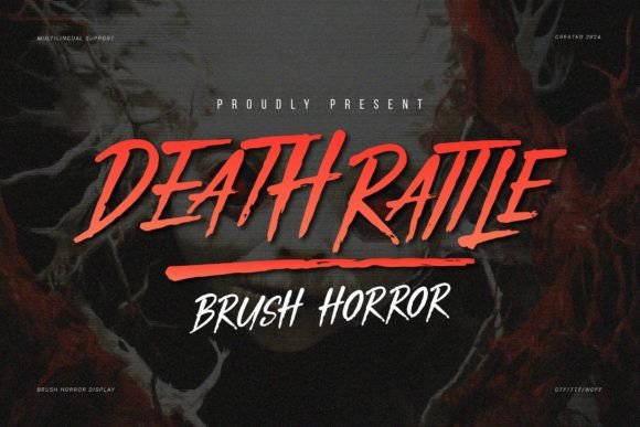 Unleashing Dread: A Designer's Guide to the Death Rattle Typeface
