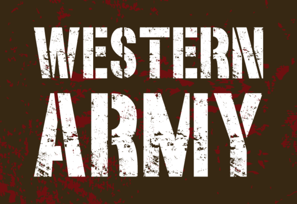 Western Army: A Typeface That Commands Attention