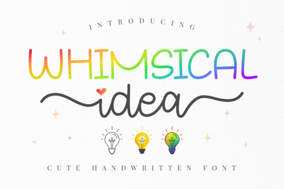 Whimsical Idea: A Font with Two Sides to Every Story